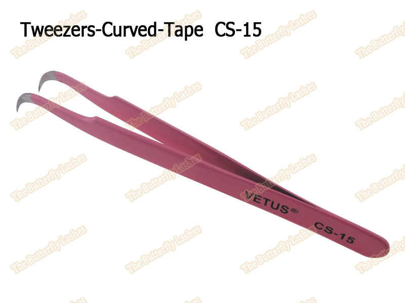 Tweezers Curved Tape CS-15