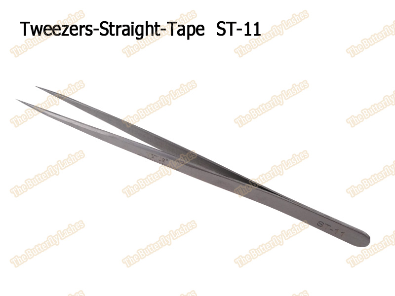 Tweezers Straight Tape ST-11