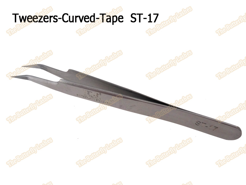 Tweezers Curved Tape ST-17