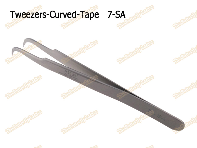 Tweezers Curved Tape 7-SA