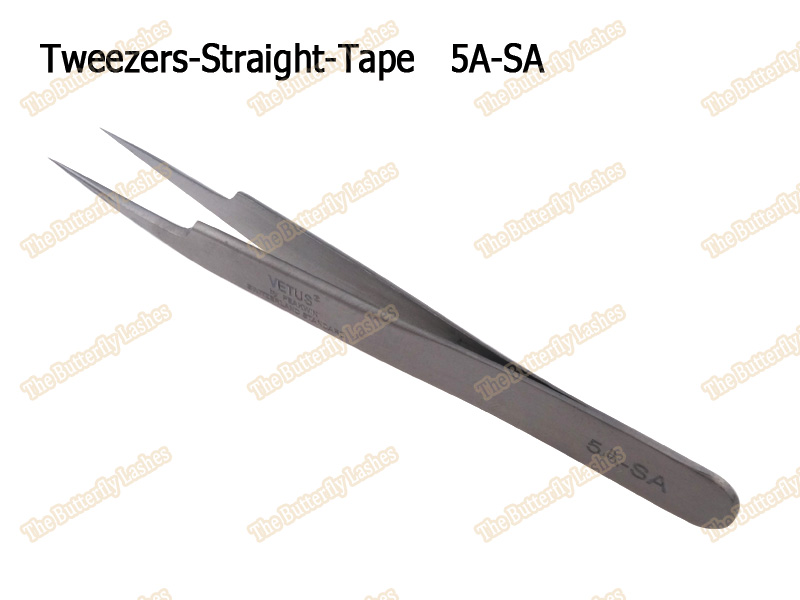 Tweezers Straight Tape 5A-SA