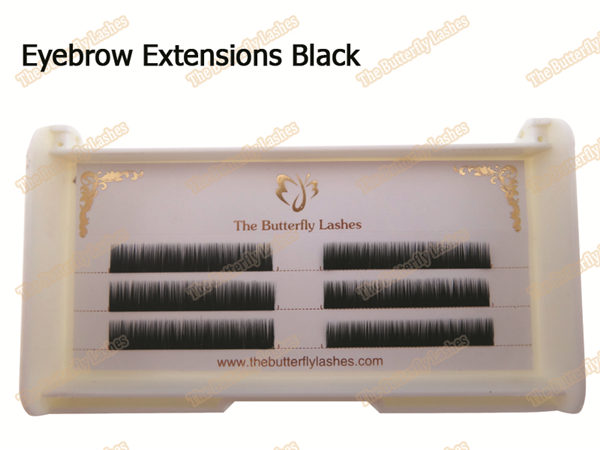 Eyebrow Extensions Black