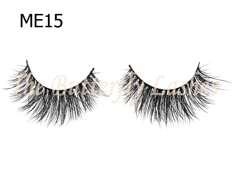 100% Siberian Mink Fur Lashes ME15
