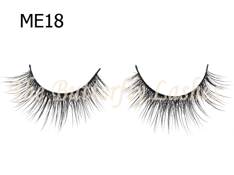 100% Siberian Mink Fur Lashes ME18