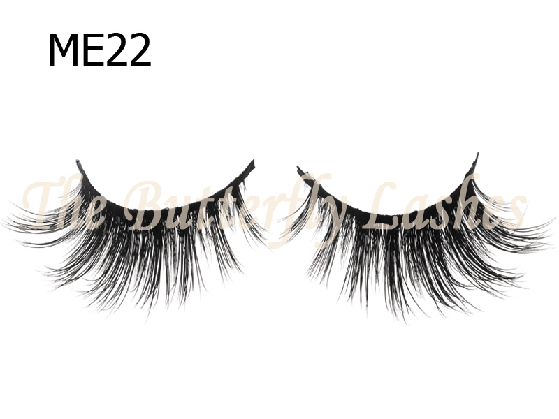 100% Siberian Mink Fur Lashes ME22