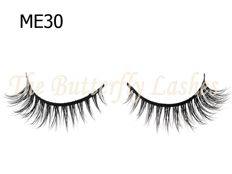 100% Siberian Mink Fur Lashes ME30