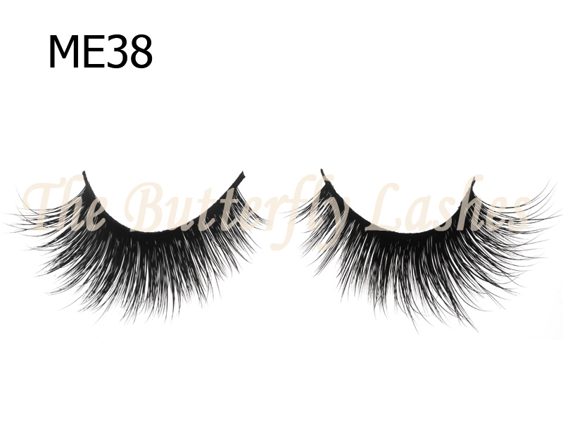 100% Siberian Mink Fur Lashes ME38