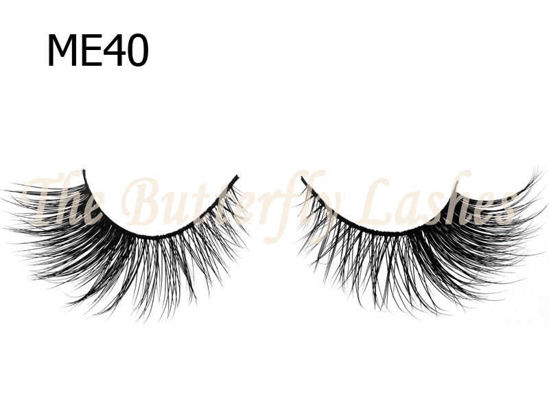 100% Siberian Mink Fur Lashes ME40