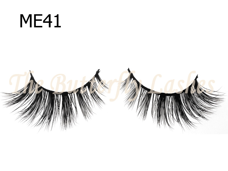 100% Siberian Mink Fur Lashes ME41
