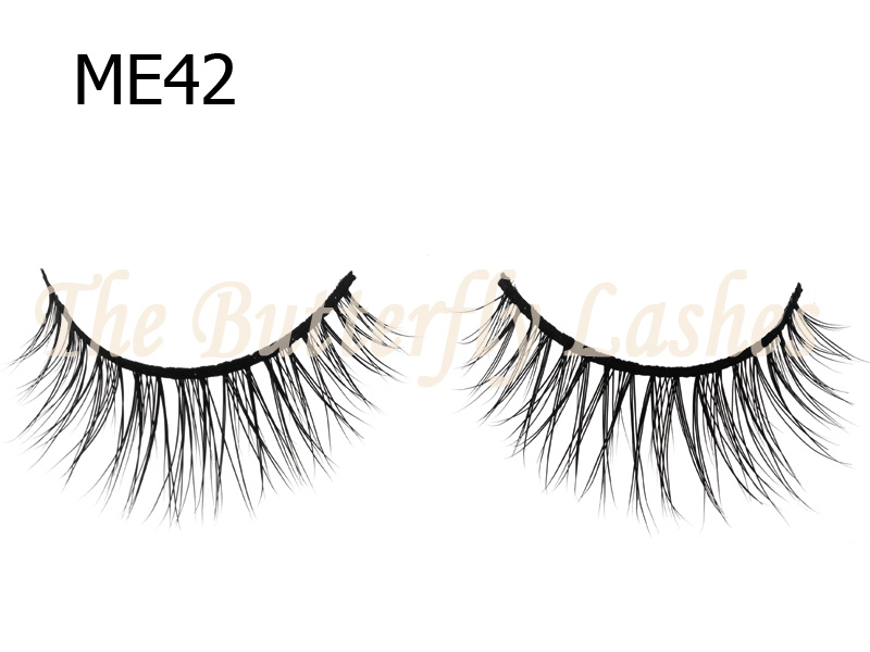 100% Siberian Mink Fur Lashes ME42