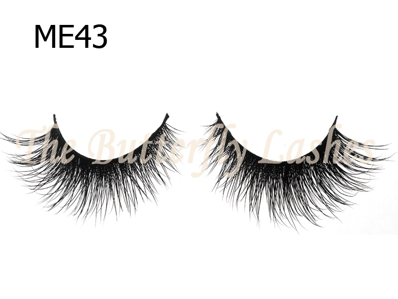100% Siberian Mink Fur Lashes ME43