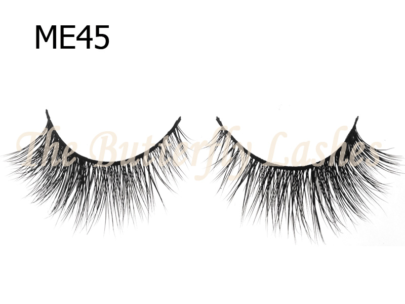 100% Siberian Mink Fur Lashes ME45