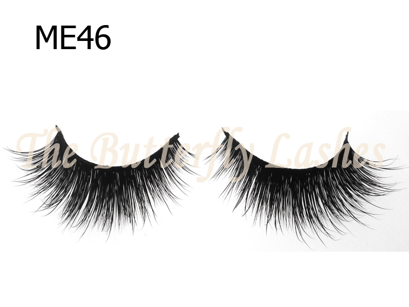 100% Siberian Mink Fur Lashes ME46