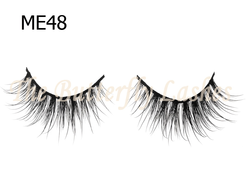 100% Siberian Mink Fur Lashes ME48