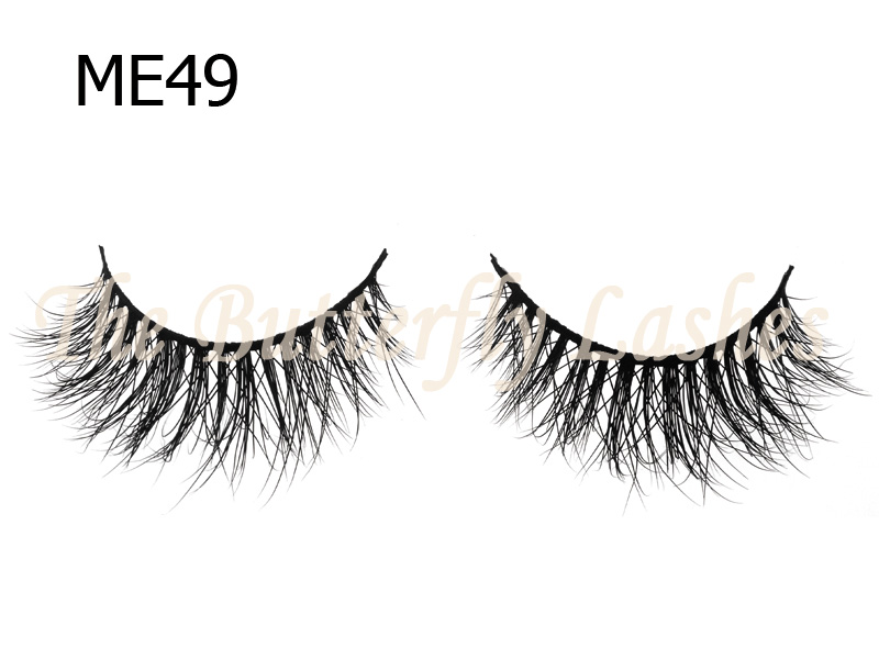 100% Siberian Mink Fur Lashes ME49