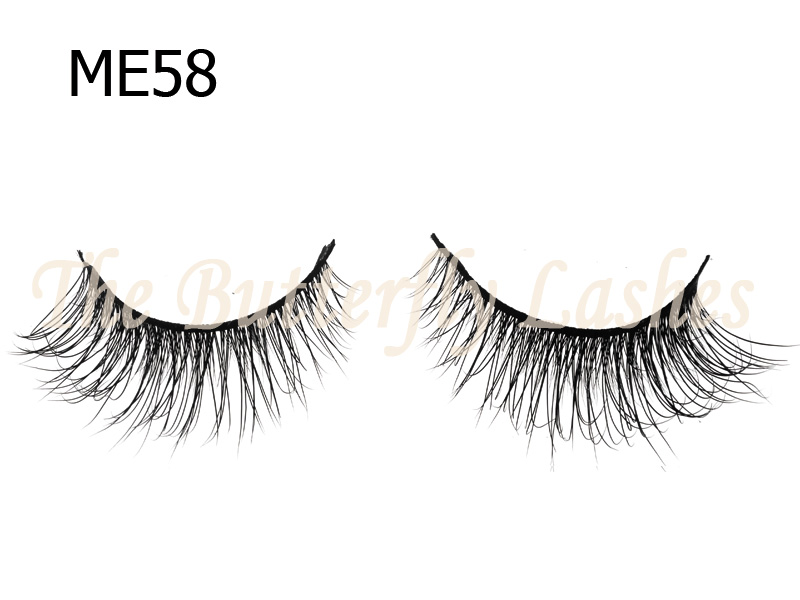 100% Siberian Mink Fur Lashes ME58