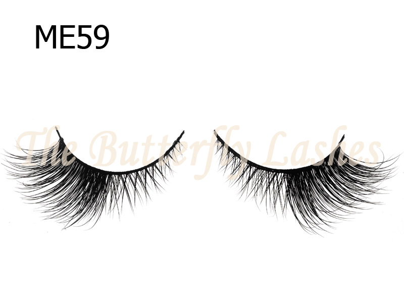 100% Siberian Mink Fur Lashes ME59