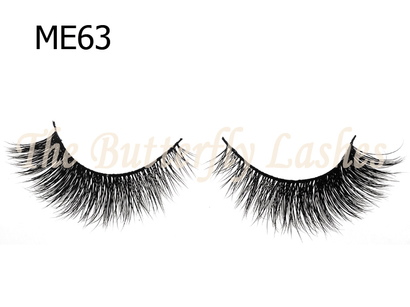 100% Siberian Mink Fur Lashes ME63