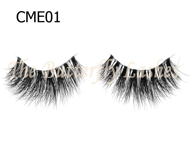 Band-Less 3D Mink Fur Lashes CME01