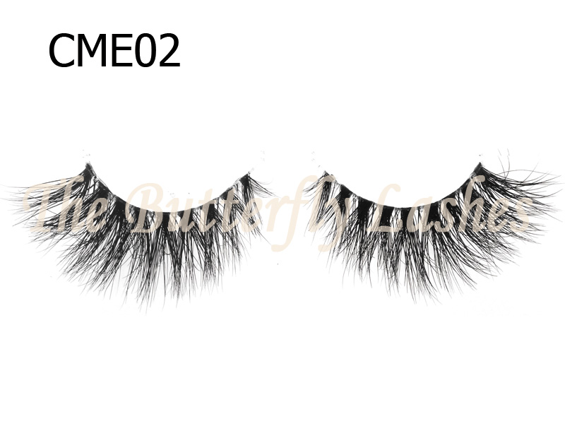 Band-Less 3D Mink Fur Lashes CME02