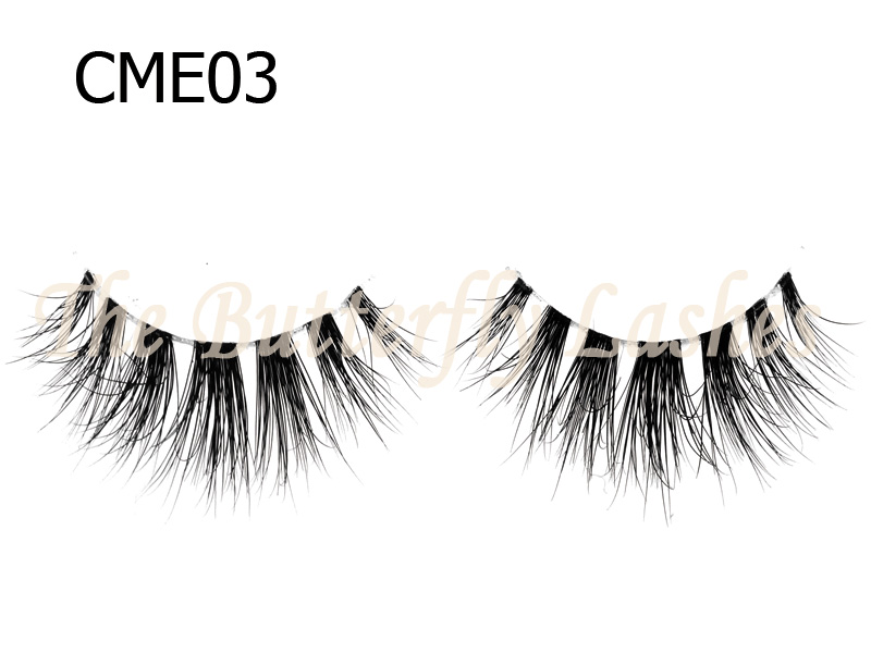 Band-Less 3D Mink Fur Lashes CME03