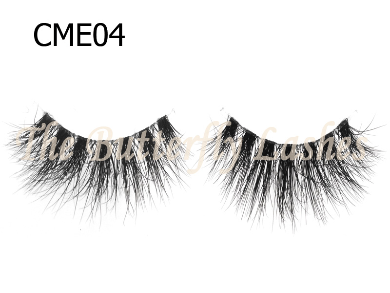 Band-Less 3D Mink Fur Lashes CME04