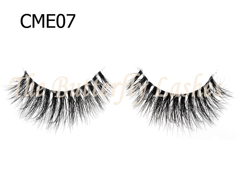 Band-Less 3D Mink Fur Lashes CME07