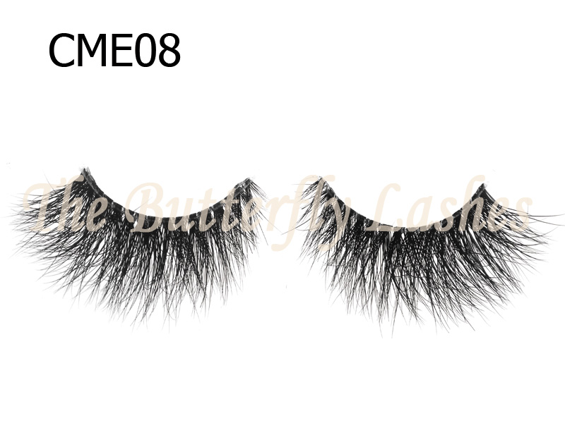 Band-Less 3D Mink Fur Lashes CME08