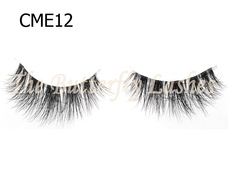 Band-Less 3D Mink Fur Lashes CME12