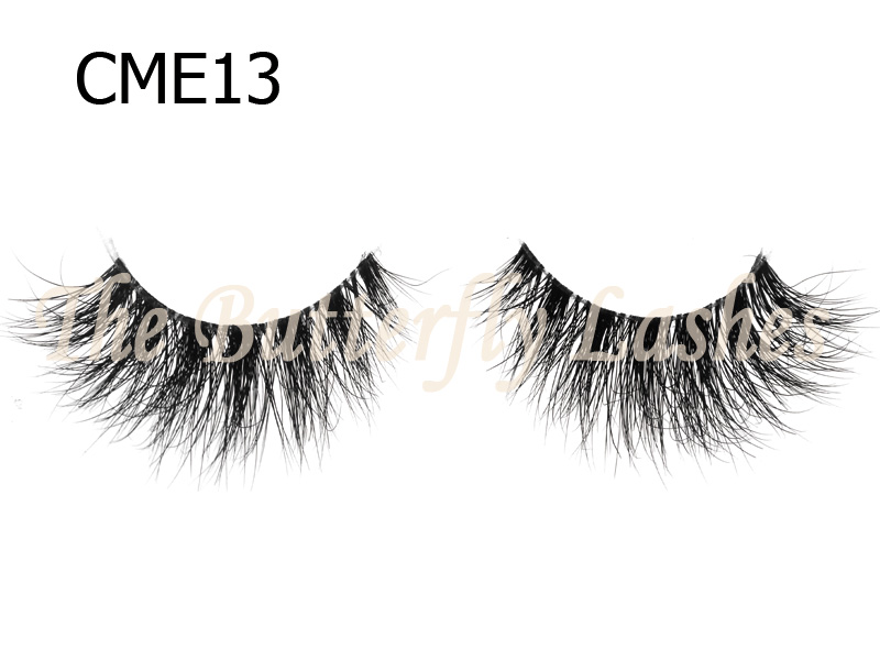 Band-Less 3D Mink Fur Lashes CME13