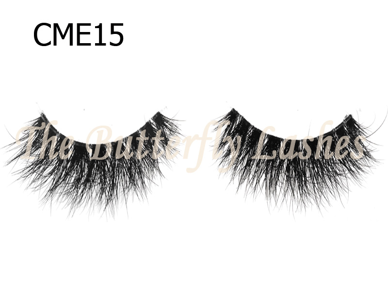 Band-Less 3D Mink Fur Lashes CME15
