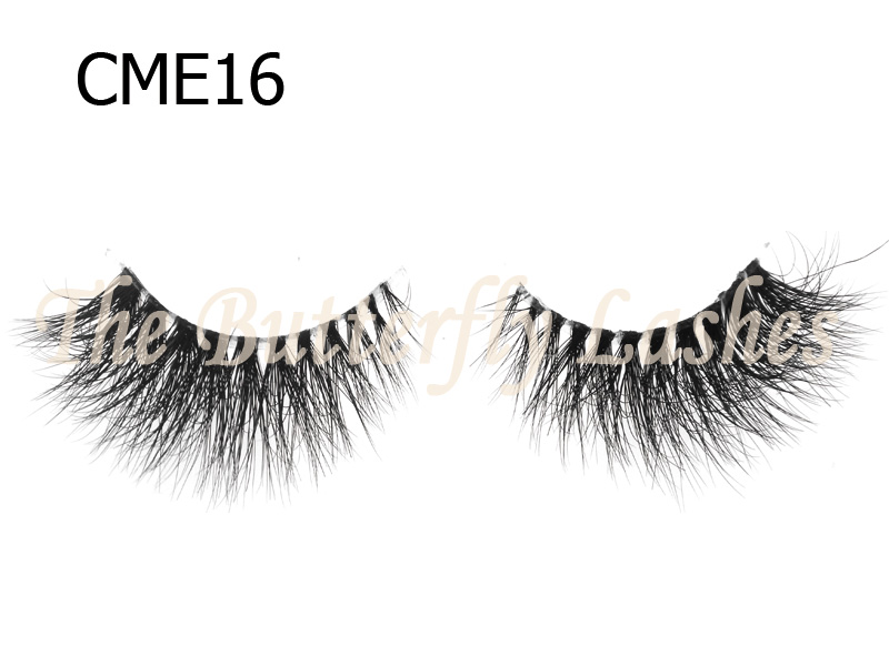 Band-Less 3D Mink Fur Lashes CME16