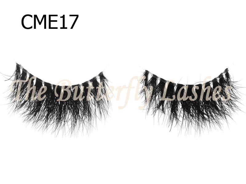 Band-Less 3D Mink Fur Lashes CME17