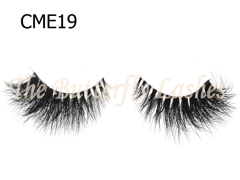 Band-Less 3D Mink Fur Lashes CME19
