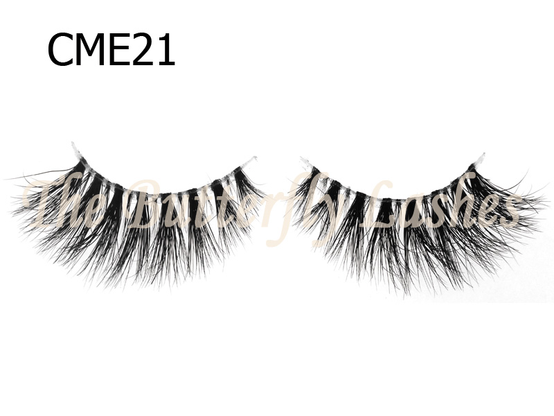 Band-Less 3D Mink Fur Lashes CME21