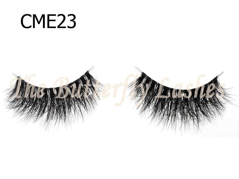 Band-Less 3D Mink Fur Lashes CME23