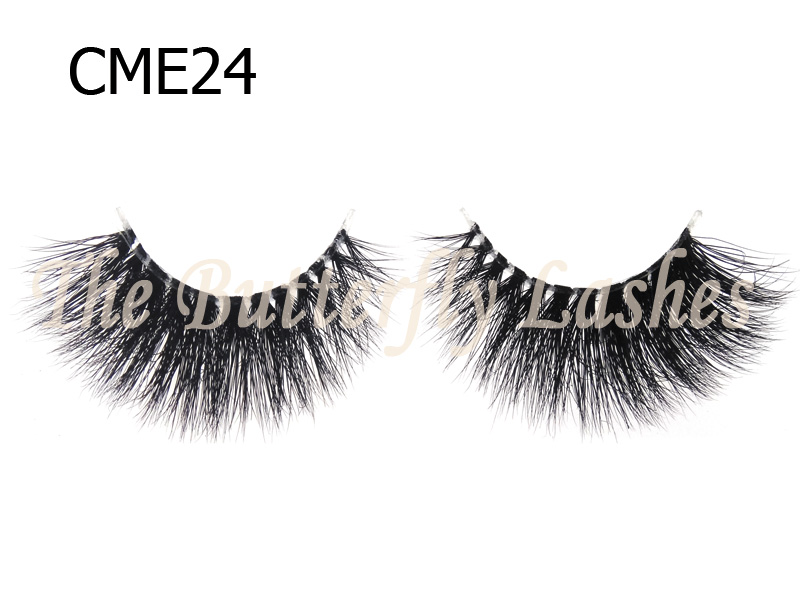 Band-Less 3D Mink Fur Lashes CME24
