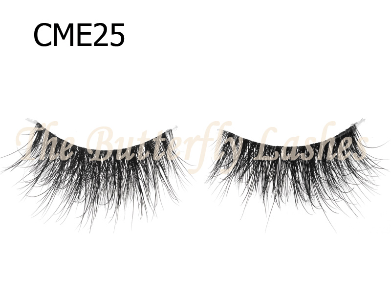 Band-Less 3D Mink Fur Lashes CME25
