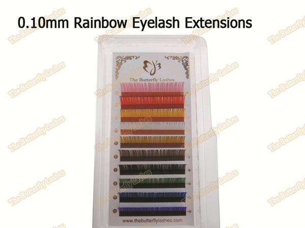 0.10mm Rainbow Lashes